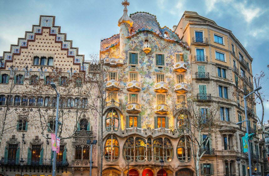 Casa Batlló, Barcelona, Catalonia, Spain